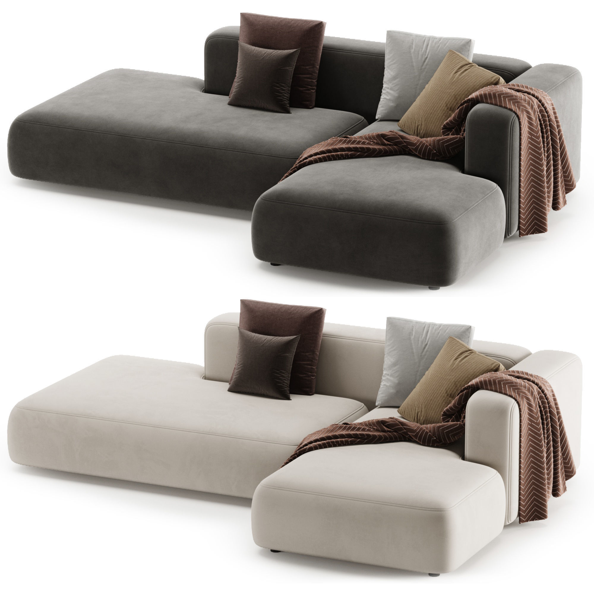 BASECAMP Sofa By Makenordic 3D model_1