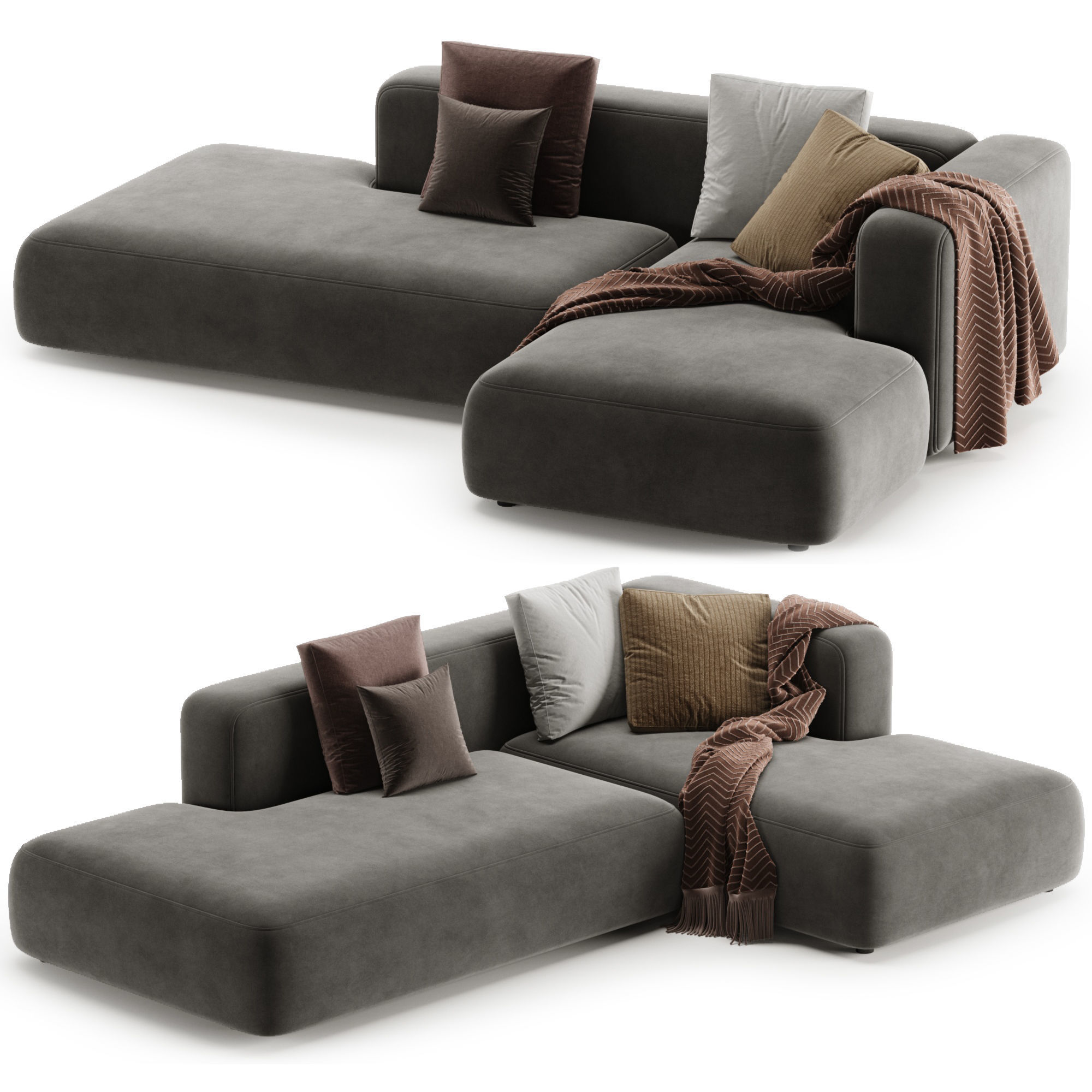 BASECAMP Sofa By Makenordic 3D model_5