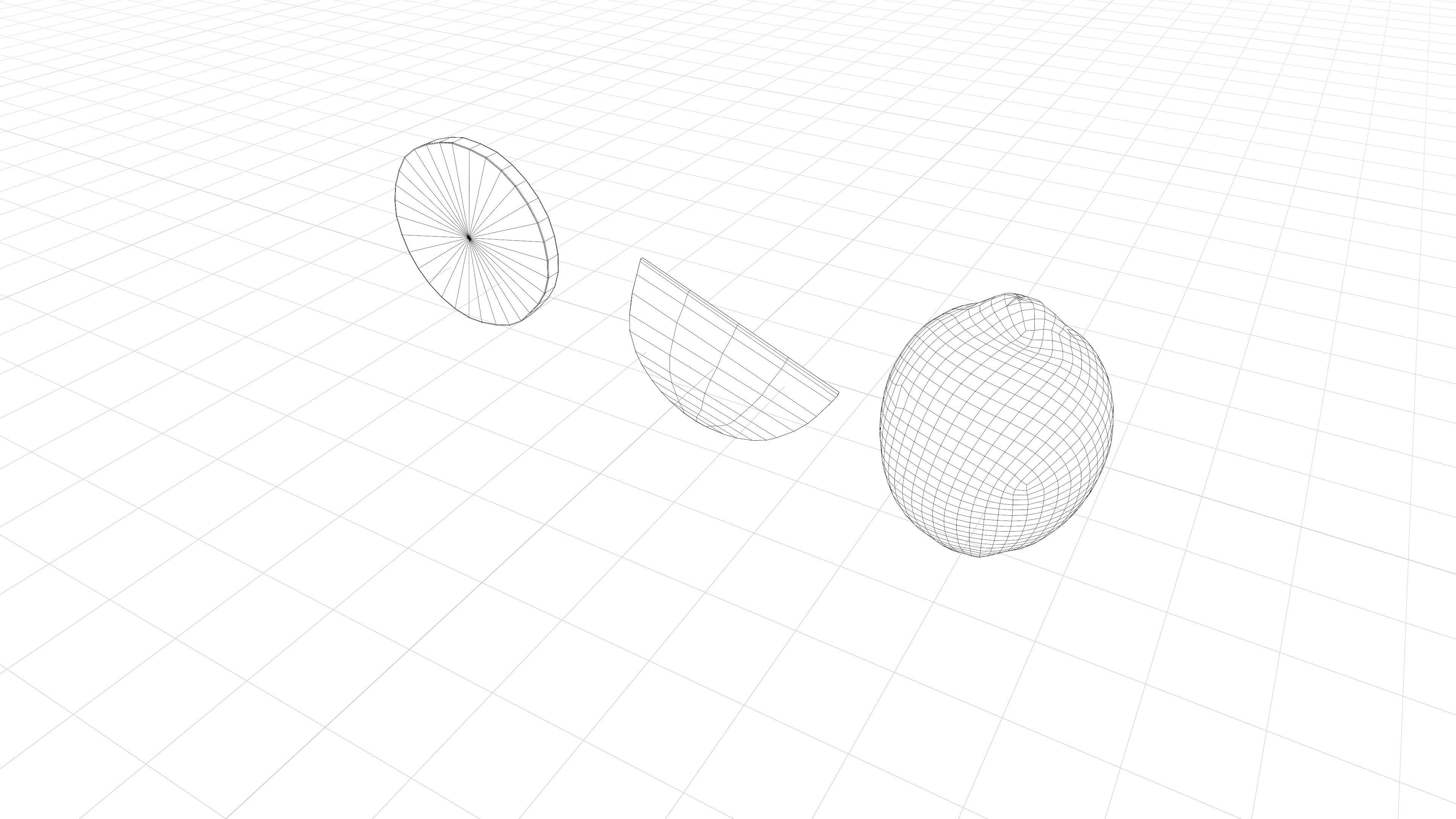 Lemon photorealistic Low-poly 3D model_10