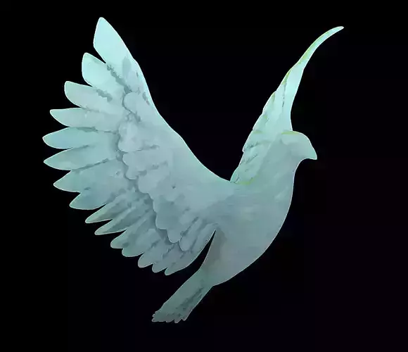 Dove Full color 3d printable model