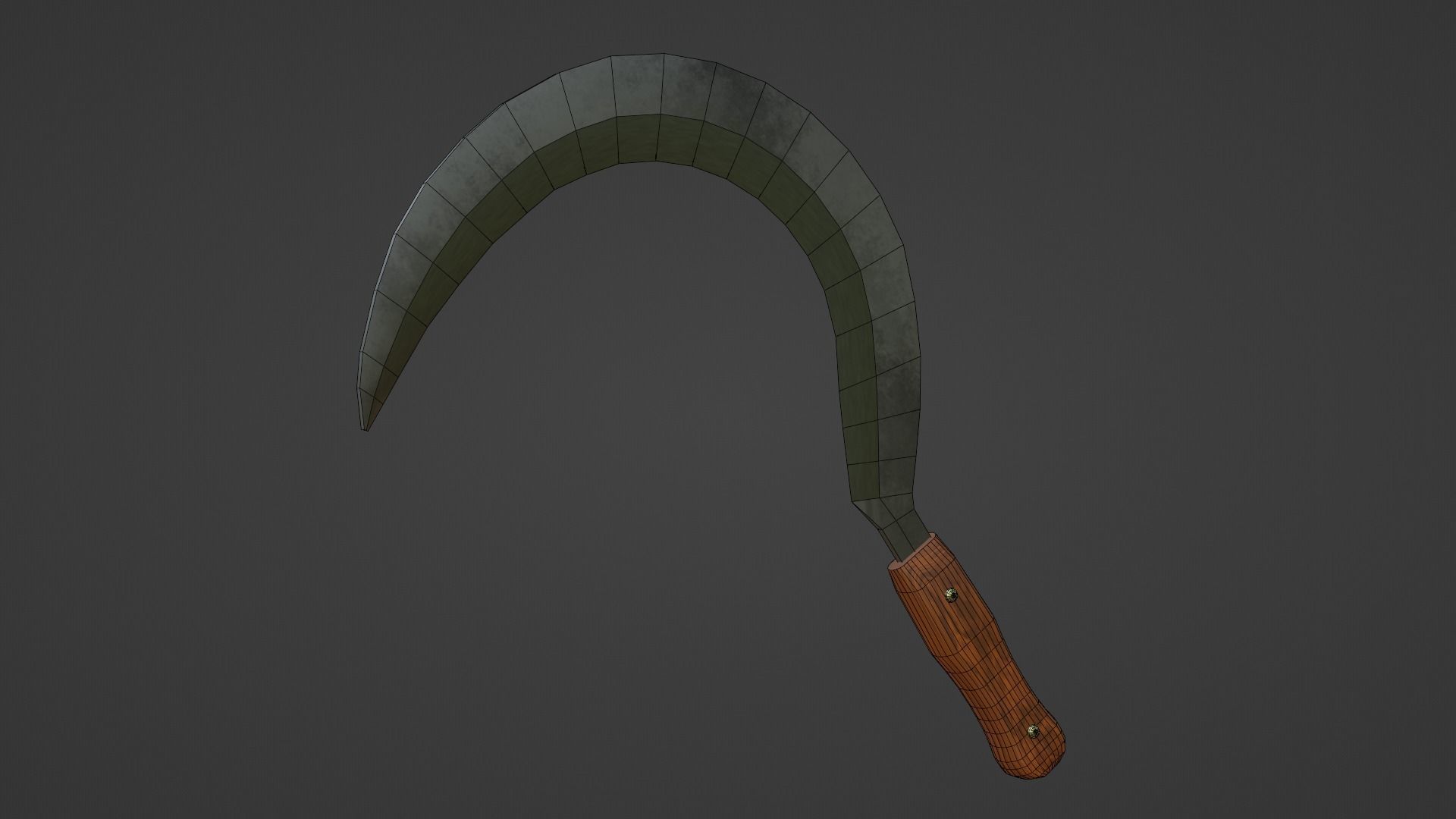 Sickle 3D model_1