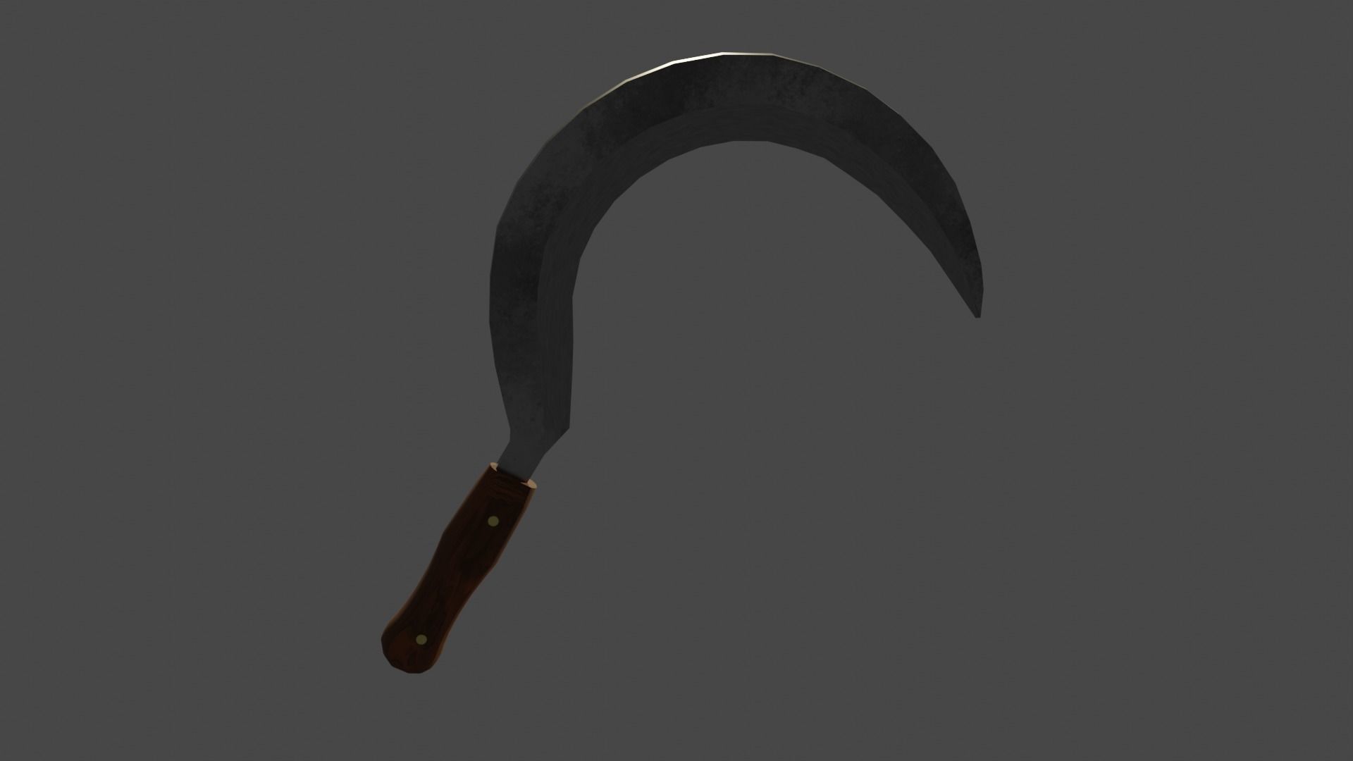 Sickle 3D model_5