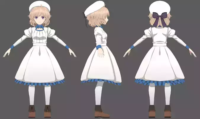 Kotoko Iwanaga  -  In-Spectre 3D model