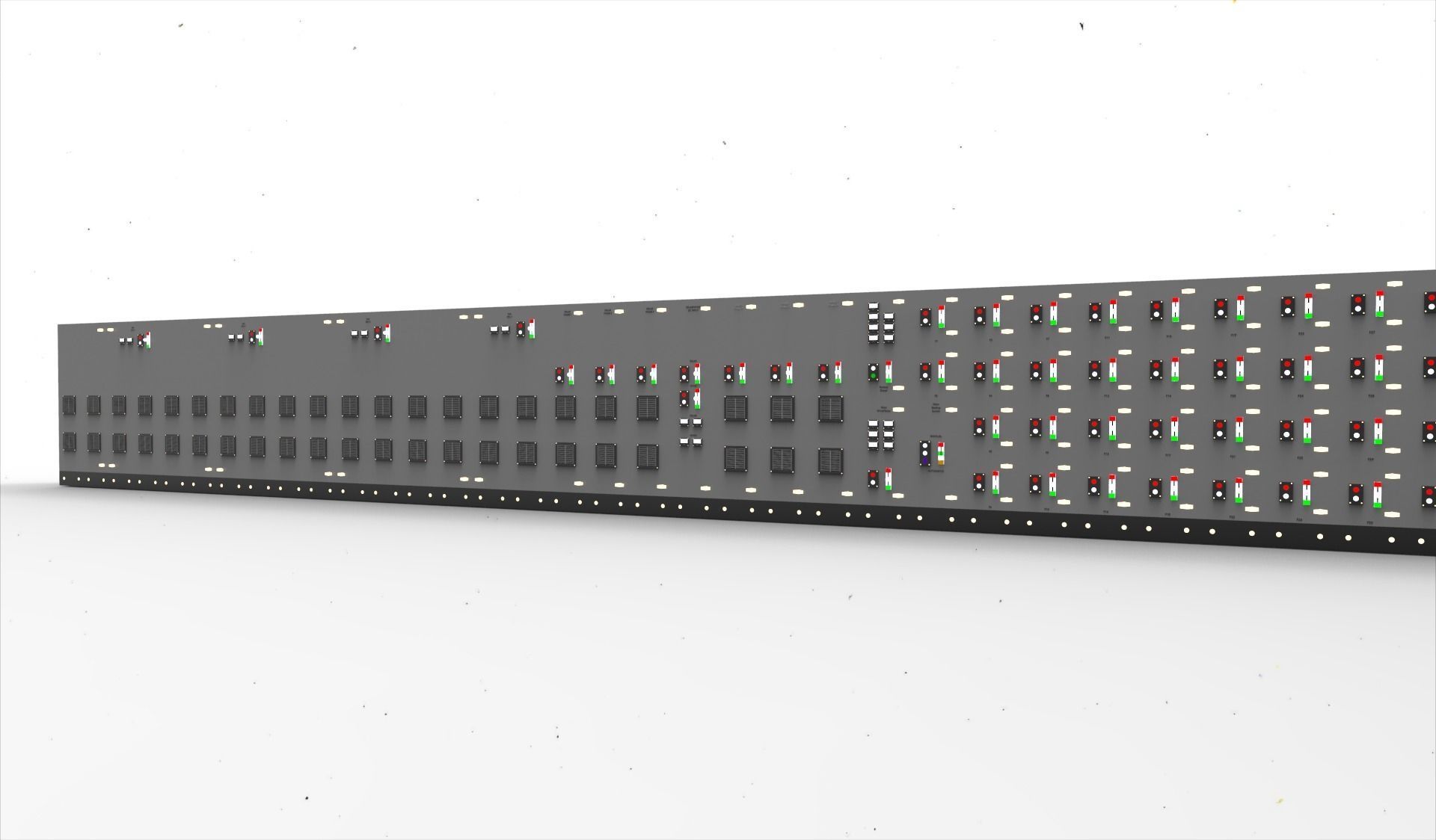 electrical control management 3D model_2