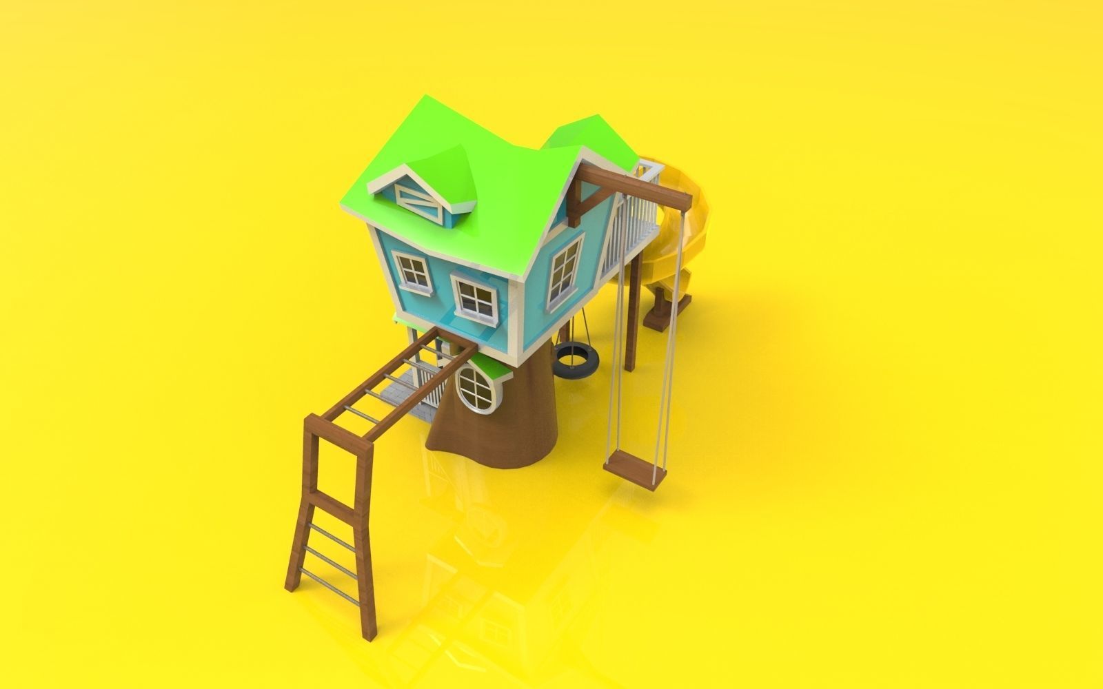 Hobbit playground 3D model_6