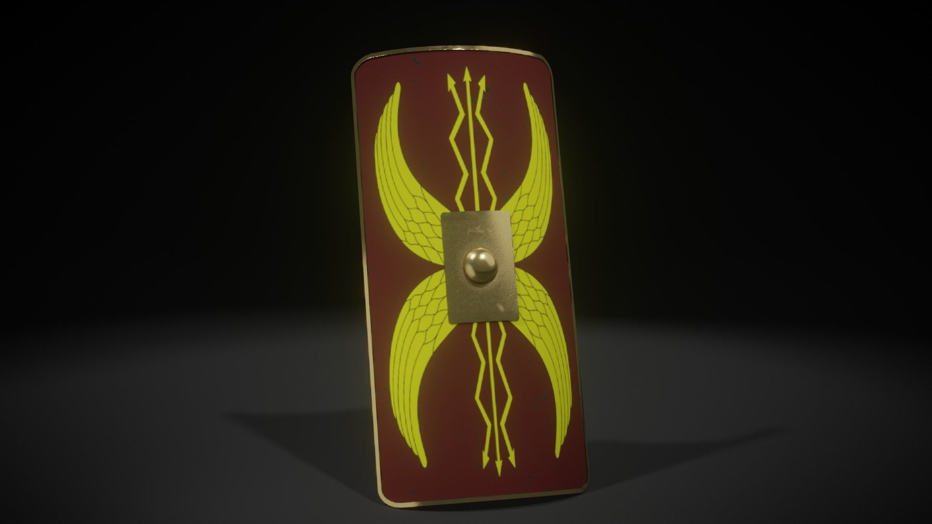 Roman Weapon Kit 3D model_1