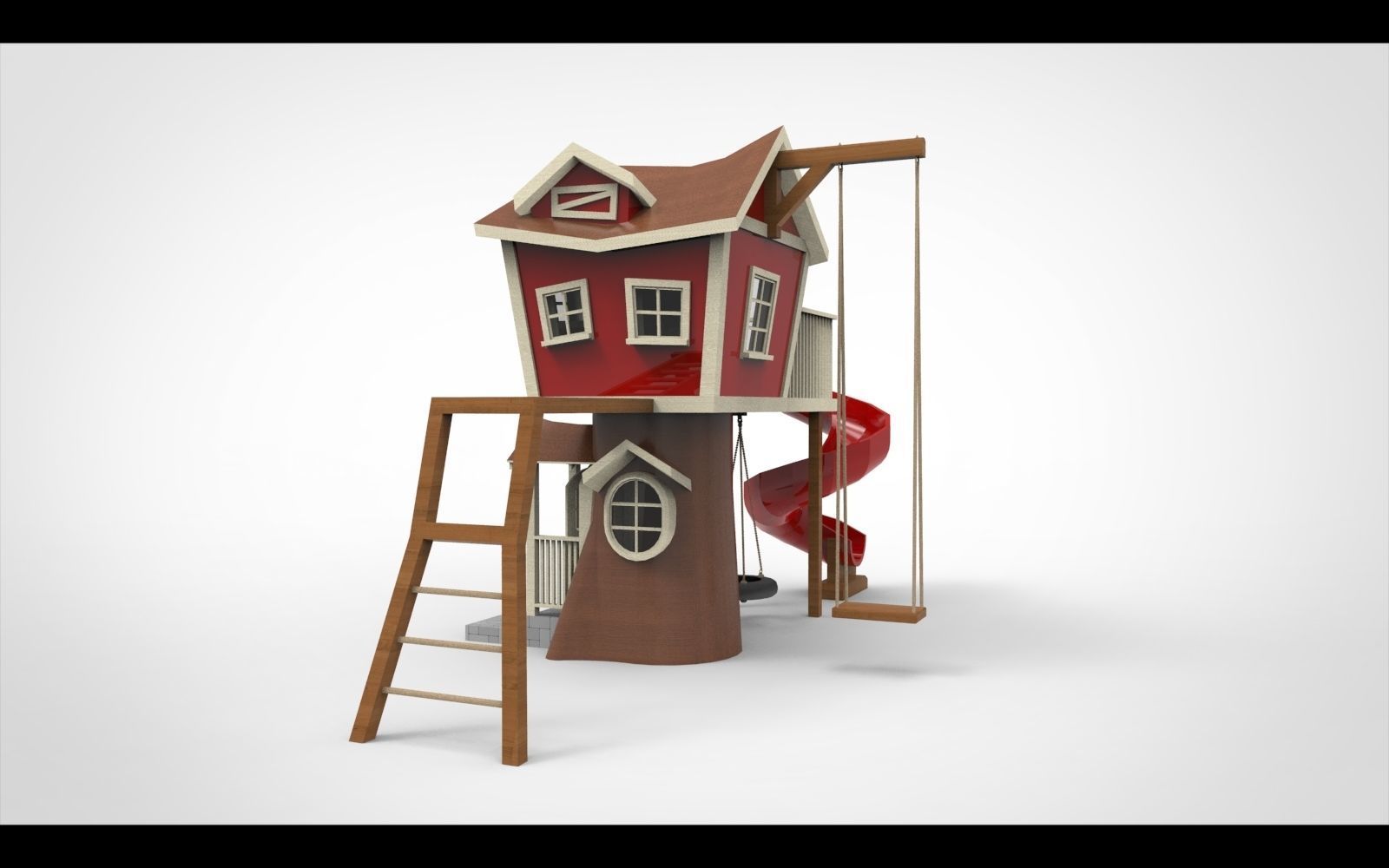 Hobbit playground 3D model_2