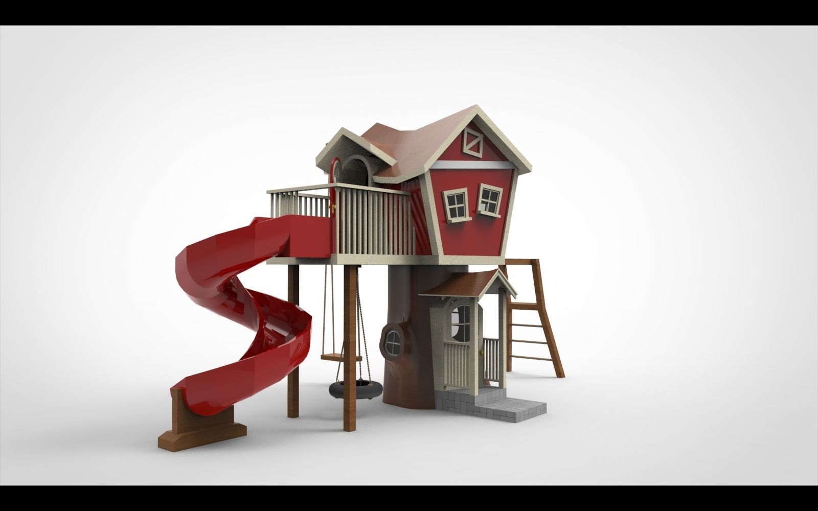 Hobbit playground 3D model_6