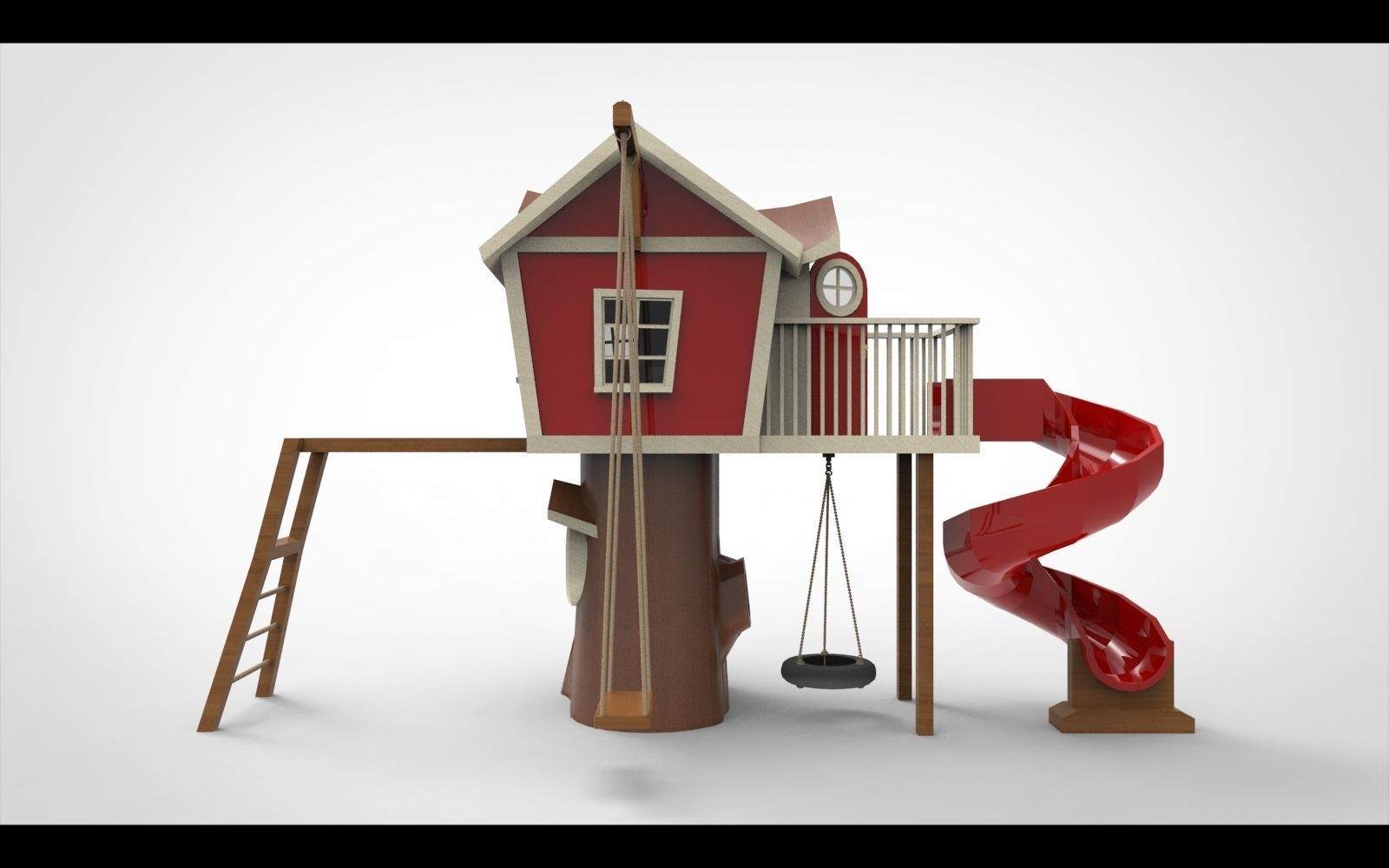 Hobbit playground 3D model_1