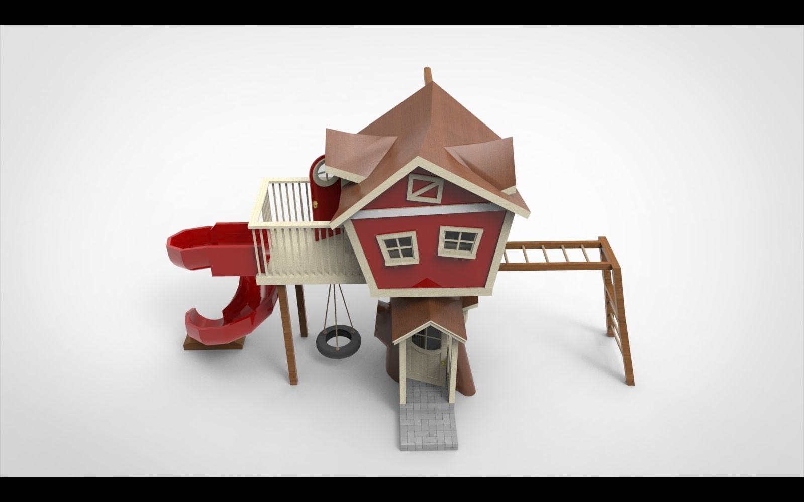 Hobbit playground 3D model_4
