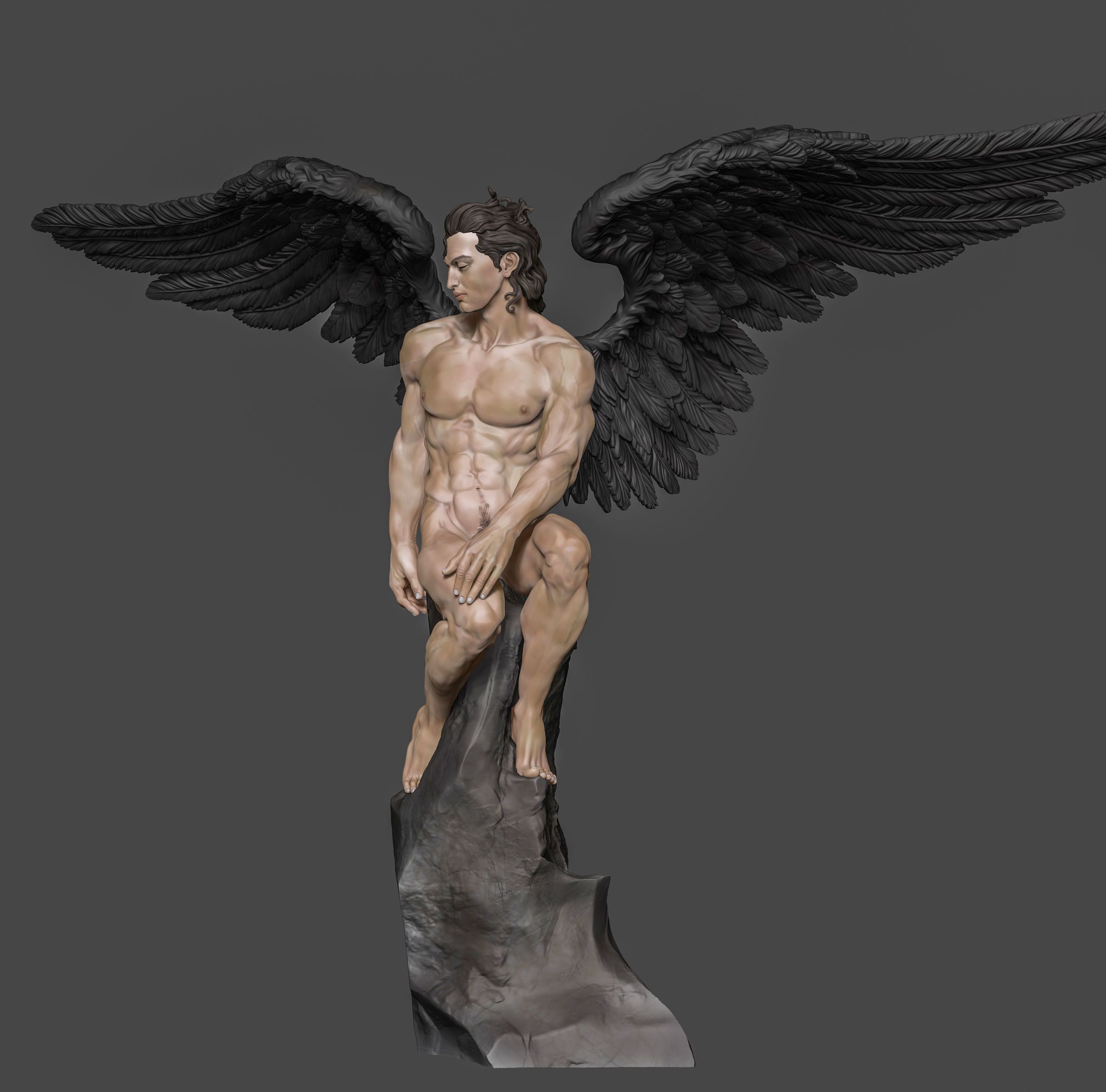 Lucifer 3D print model_2