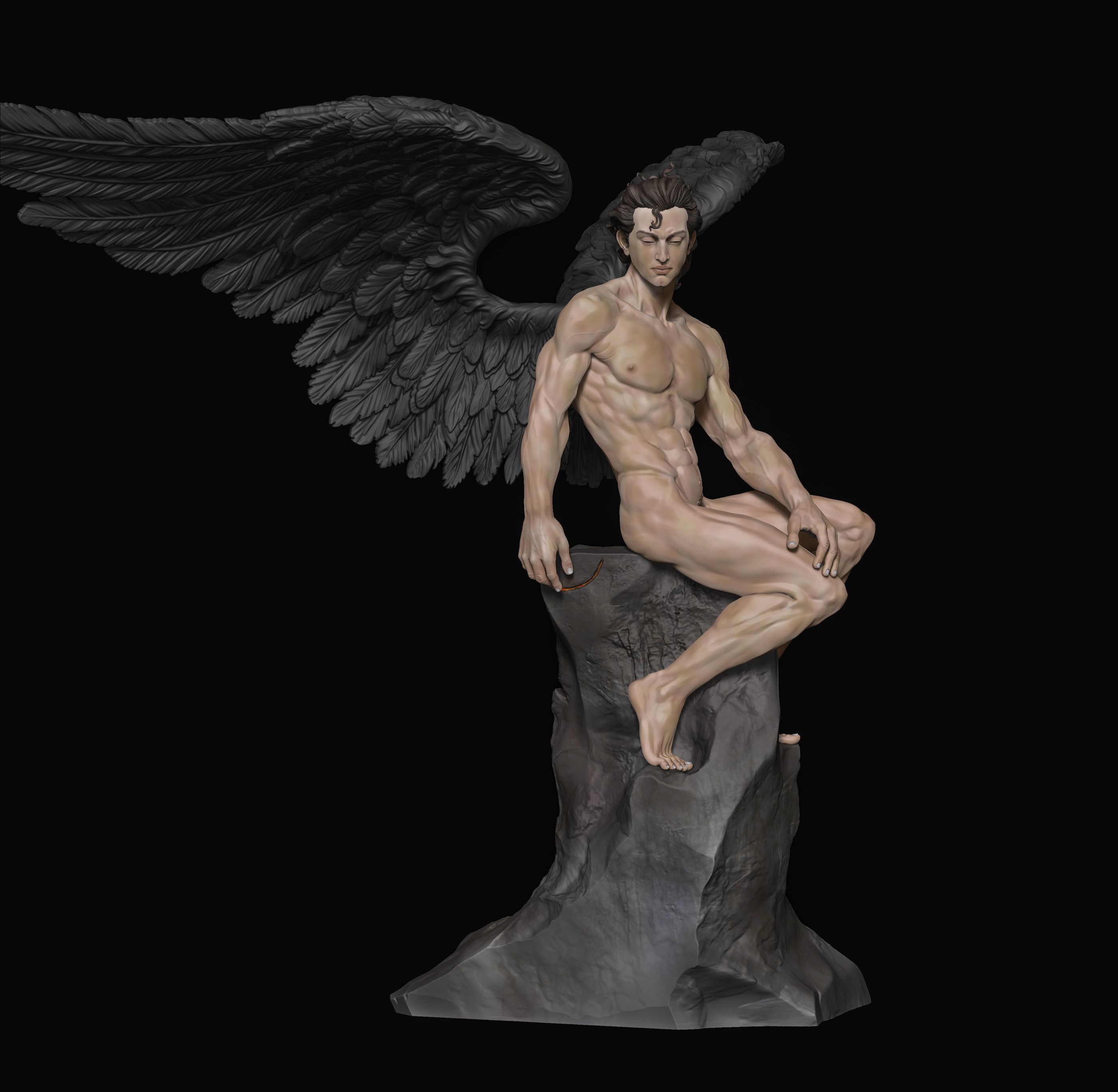 Lucifer 3D print model_4