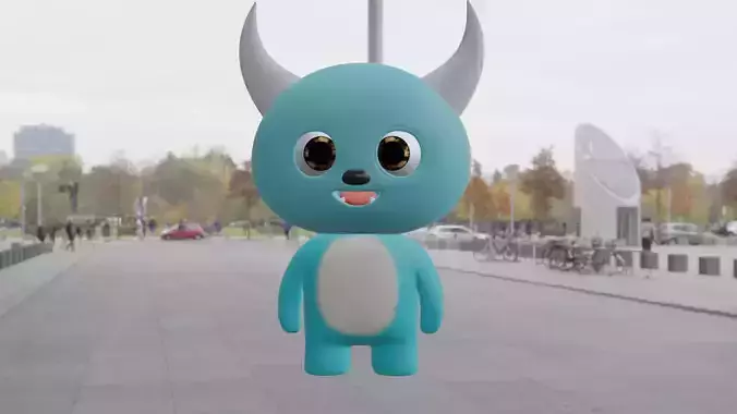 Cute Monster Model 