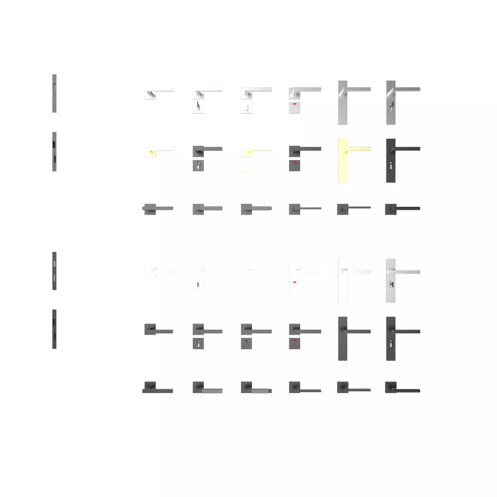 door handle 3D model_0