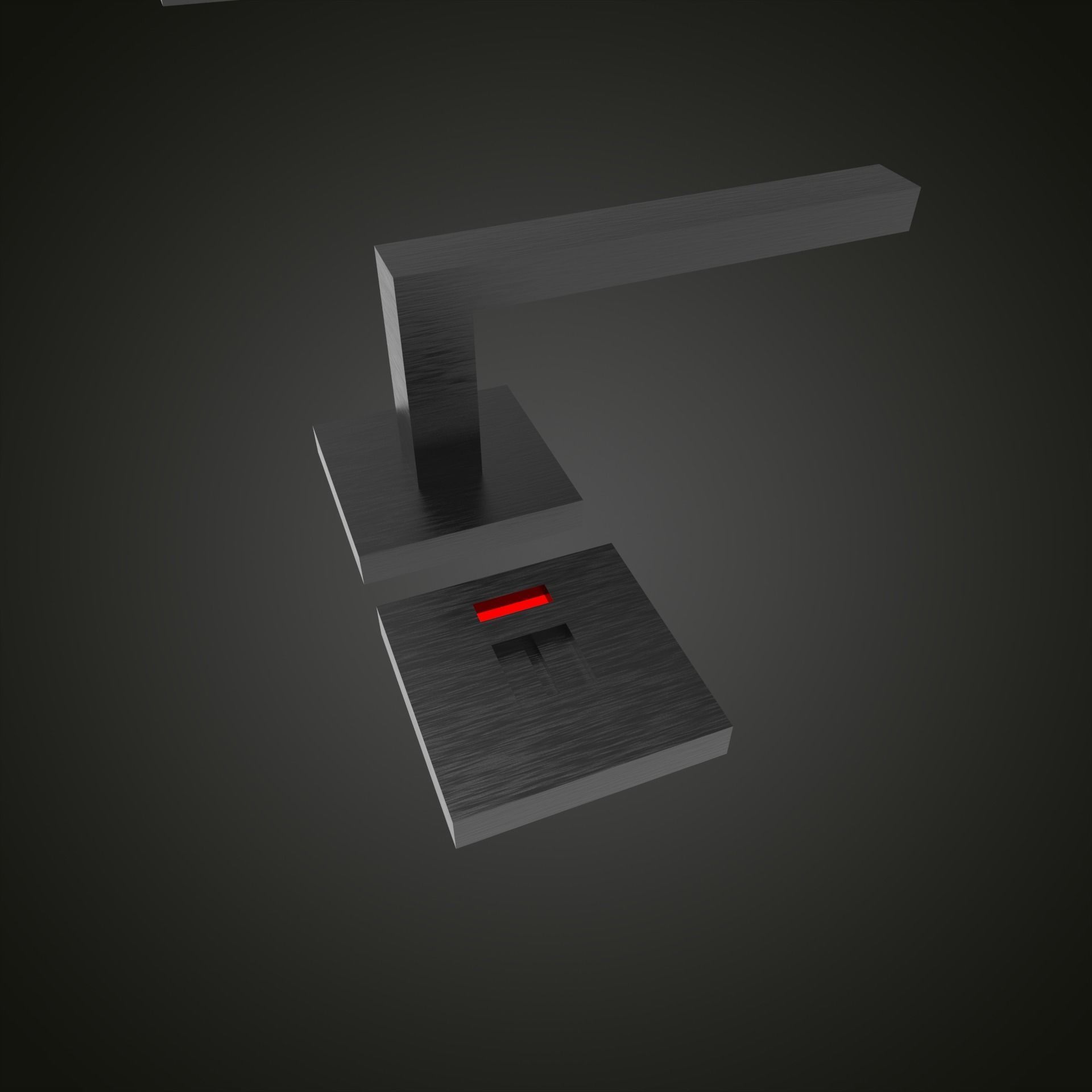 door handle 3D model_6