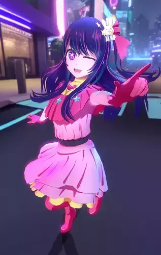 Ai Hoshino  - Oshi no Ko 3D model