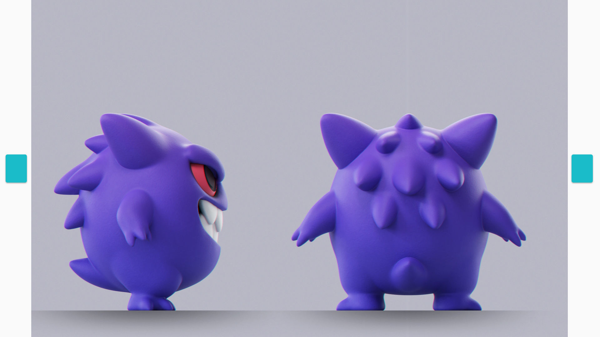 Pokemon - Charizard Gengar Wooper 3D print model_7