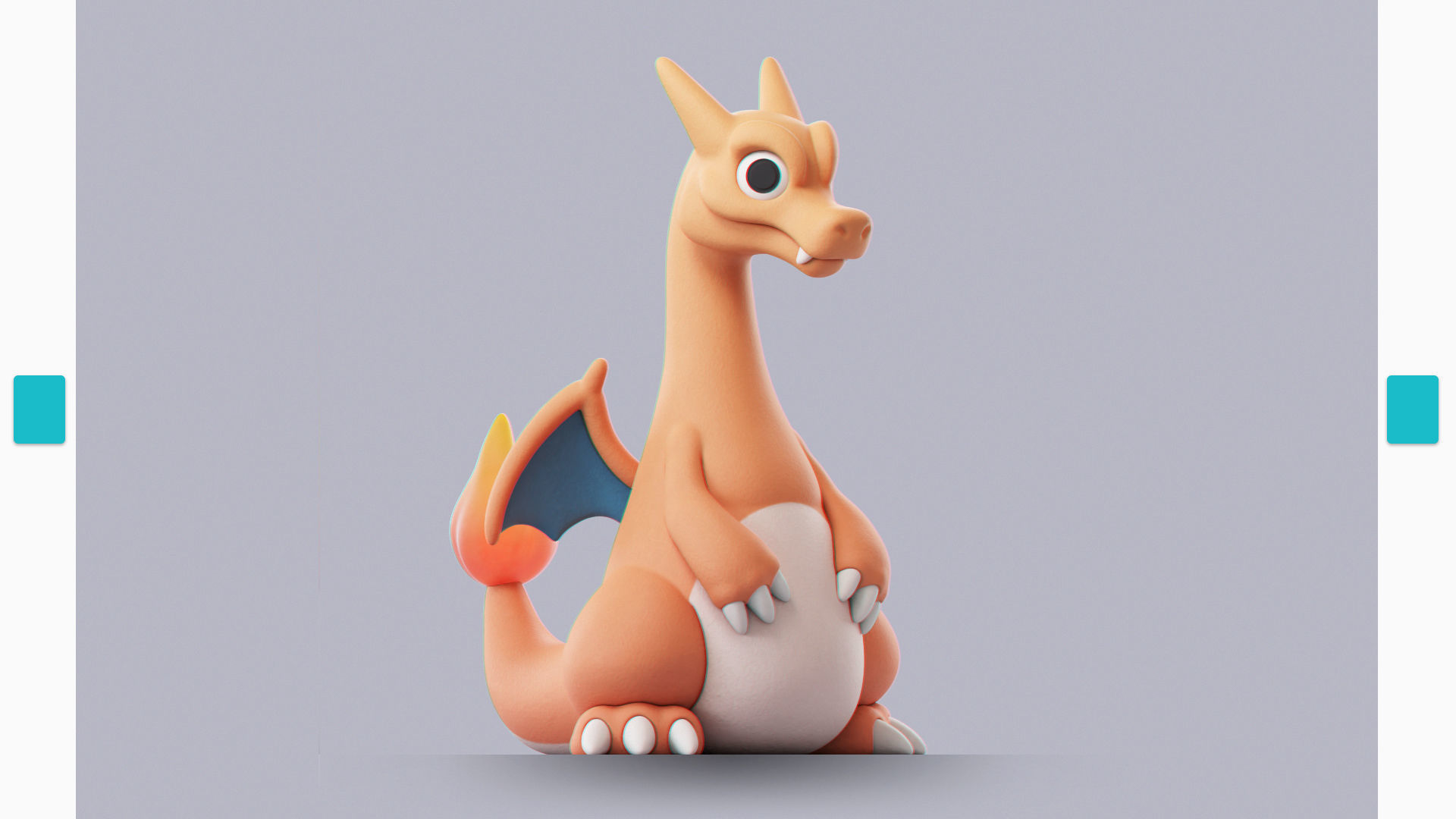 Pokemon - Charizard Gengar Wooper 3D print model_4