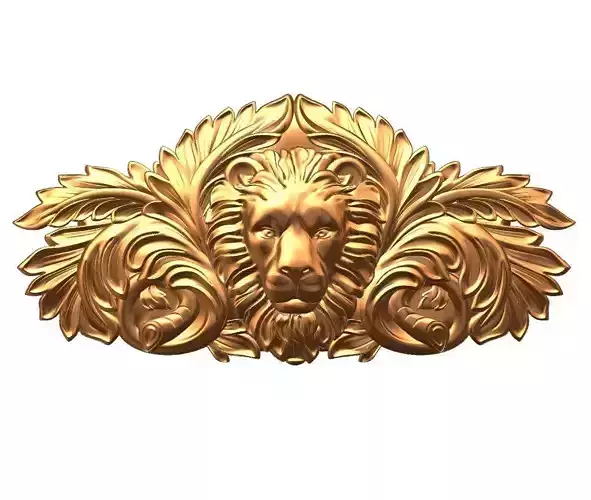 Lion ornament
