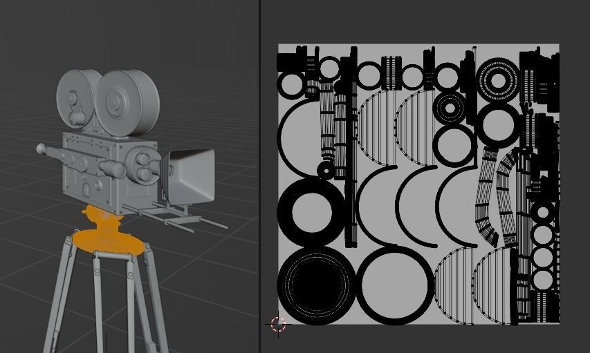 Photorealistic Classic Camera 3D model_23