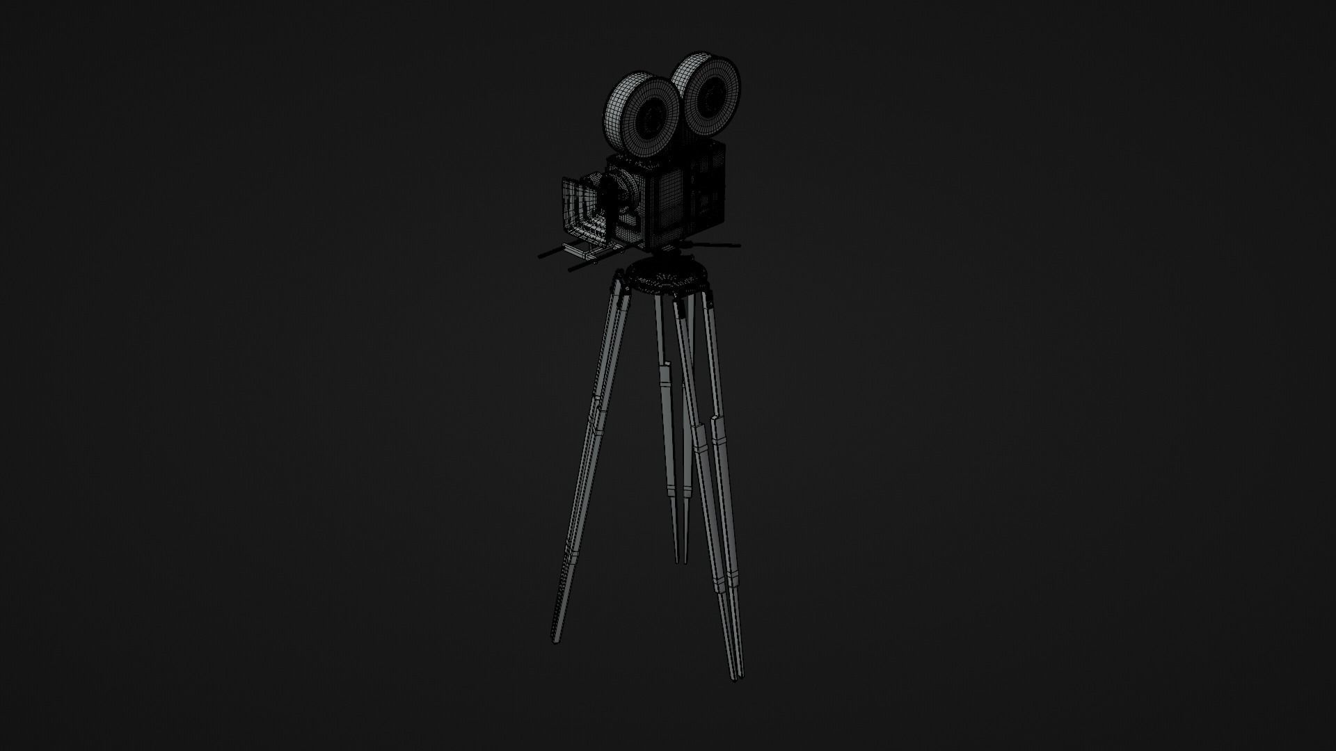 Photorealistic Classic Camera 3D model_15