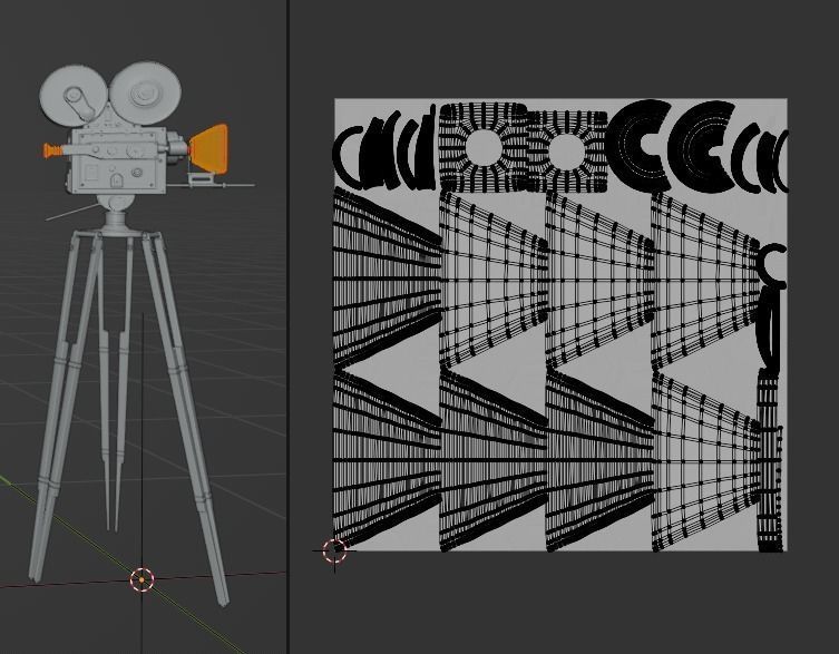 Photorealistic Classic Camera 3D model_21