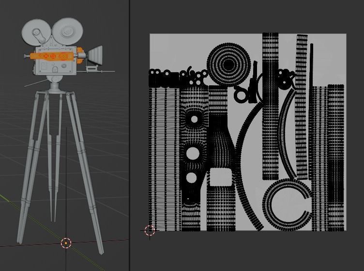 Photorealistic Classic Camera 3D model_20