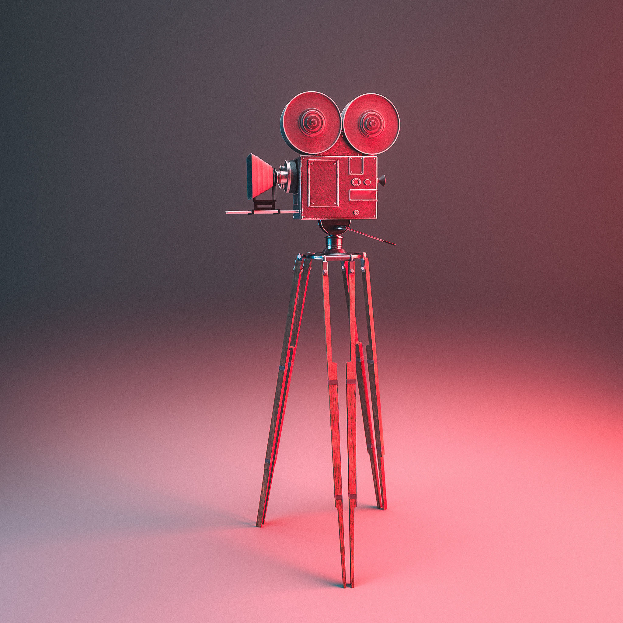 Photorealistic Classic Camera 3D model_2