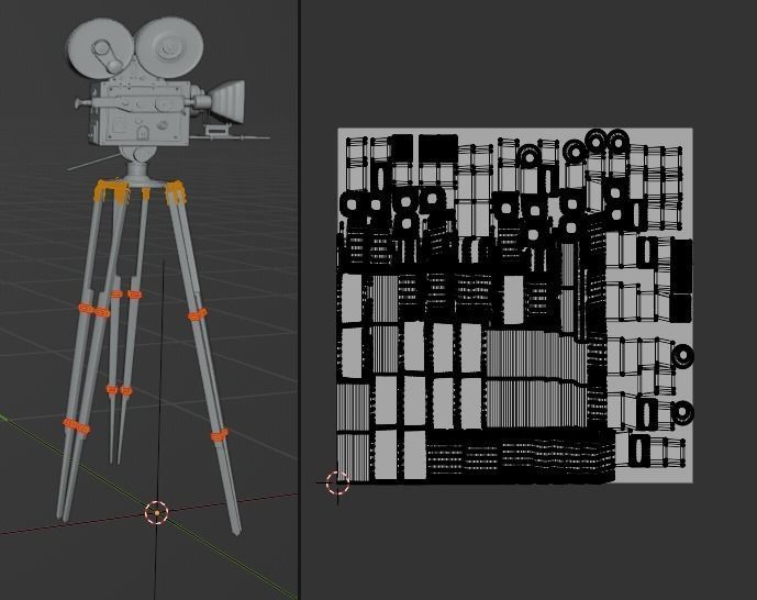 Photorealistic Classic Camera 3D model_28