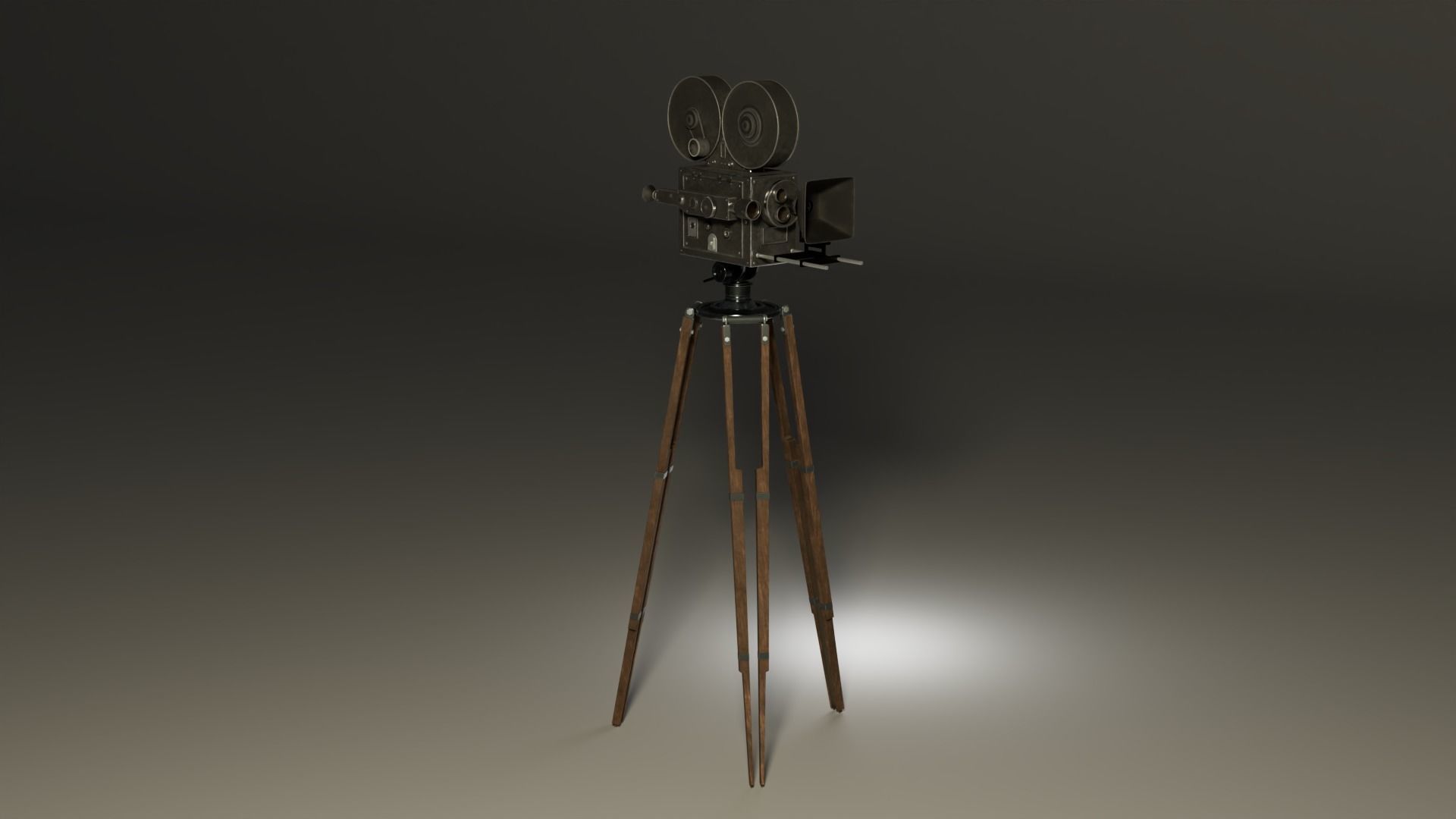 Photorealistic Classic Camera 3D model_4