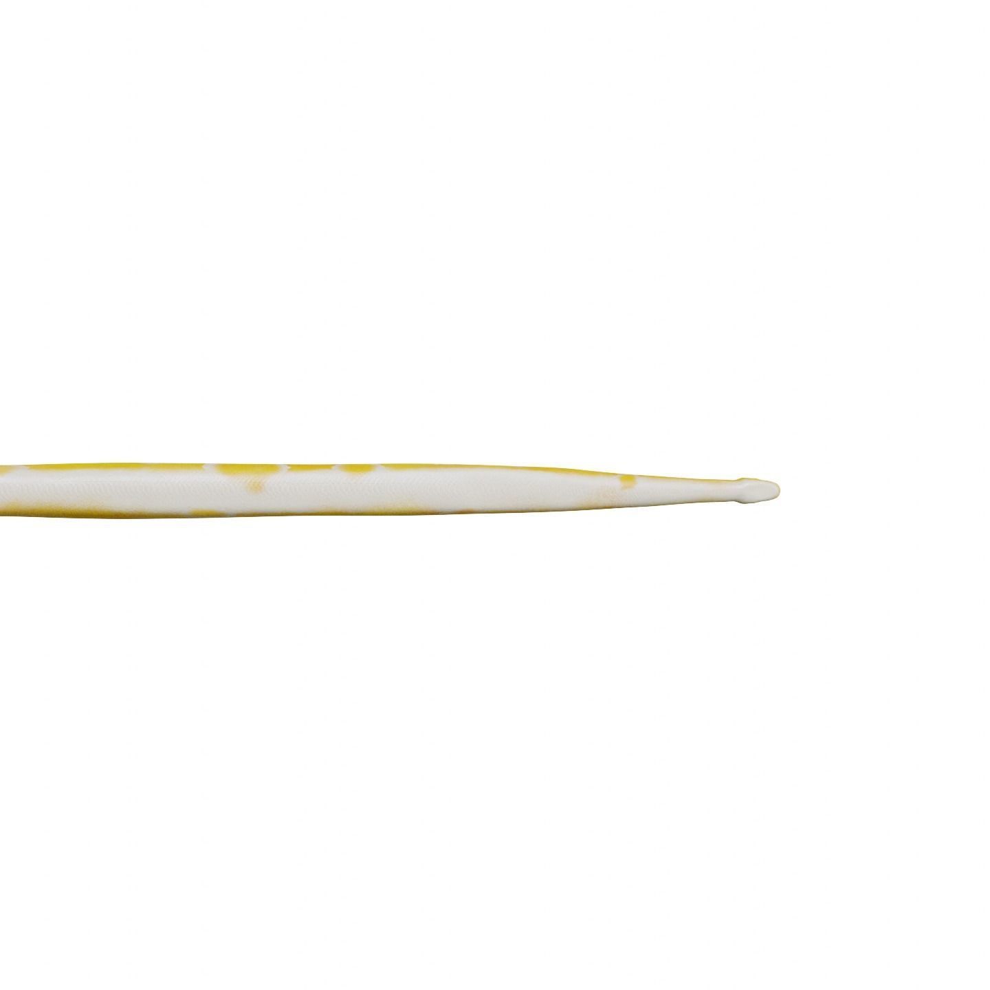 Albino Burmese Python Low-poly 3D model_7