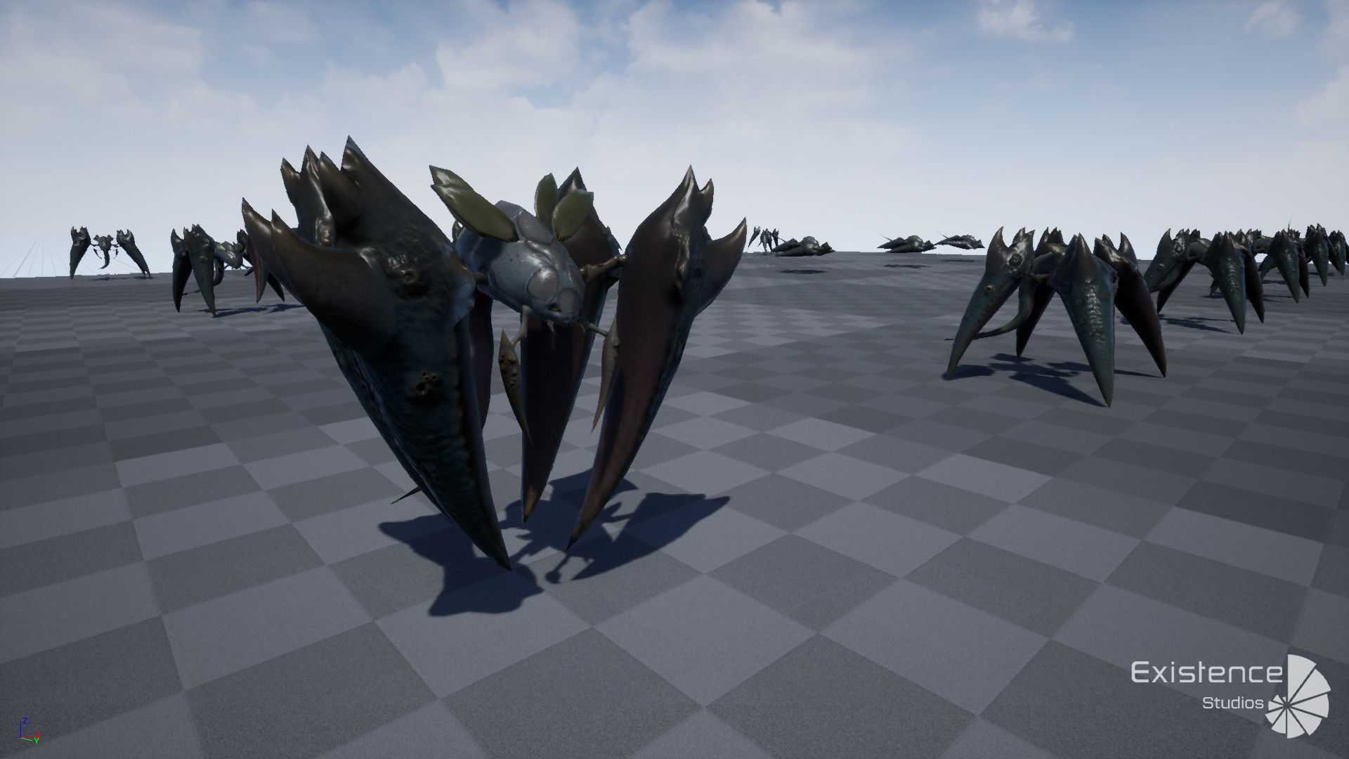 Crayfish Spider Crab - fish ocean predator crustacea model - 12 Low-poly 3D model_16