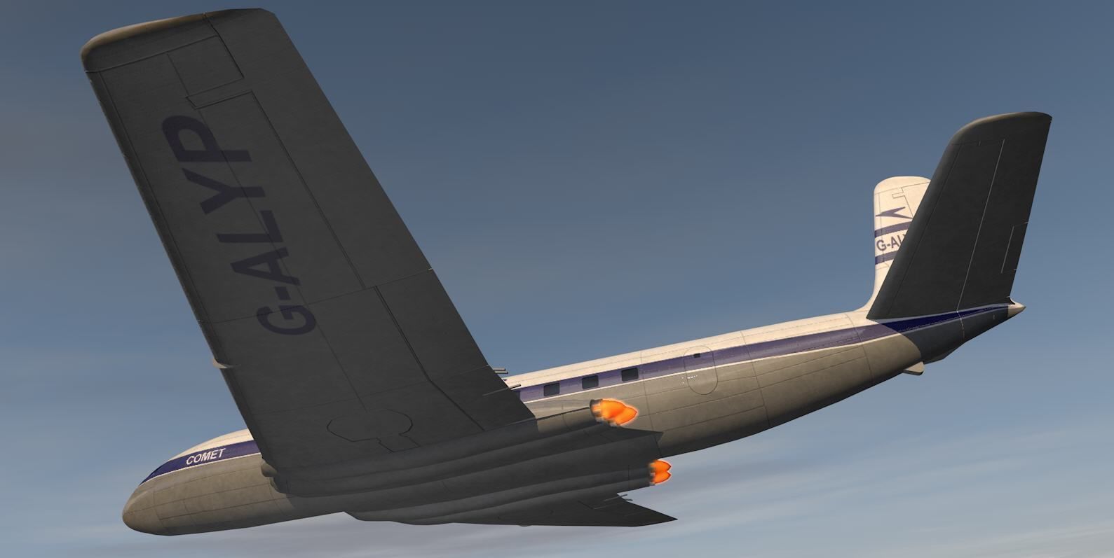 De Havilland DH 106 Comet Mk-1 3D model_12