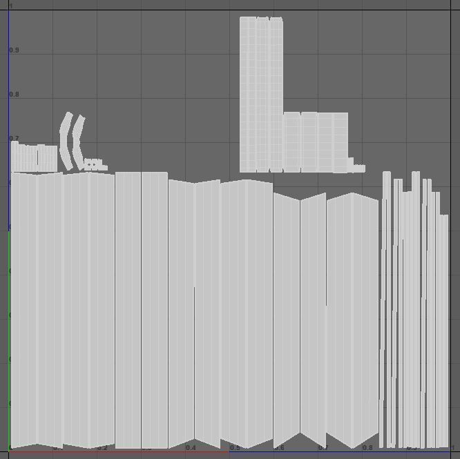 Slavic square wooden shield-painted  checker symbol Low-poly 3D model_7