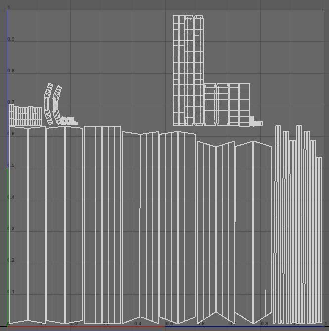 Slavic square wooden shield-painted red Low-poly 3D model_6