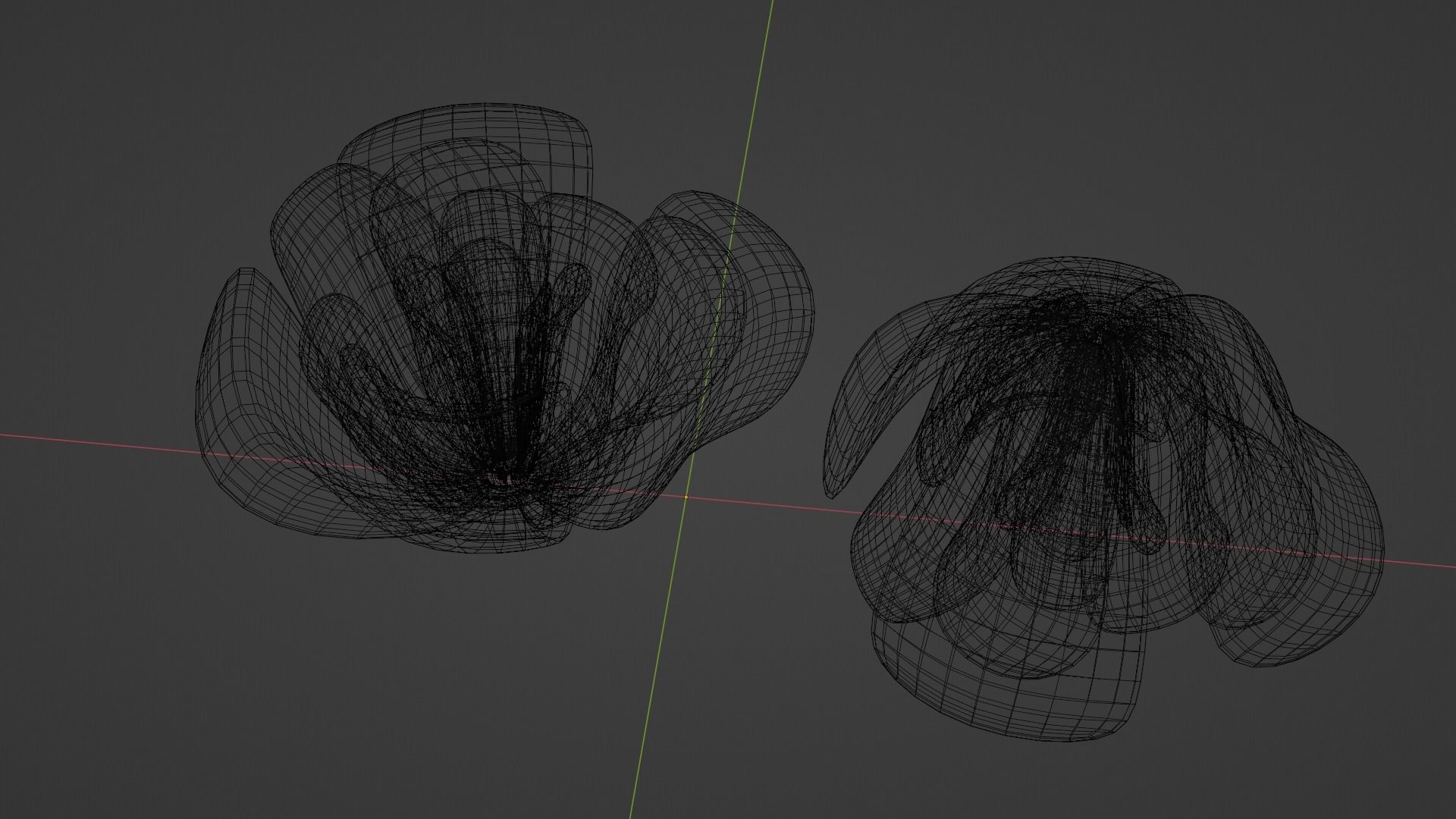 Flower Model V2 Low-poly 3D model_7