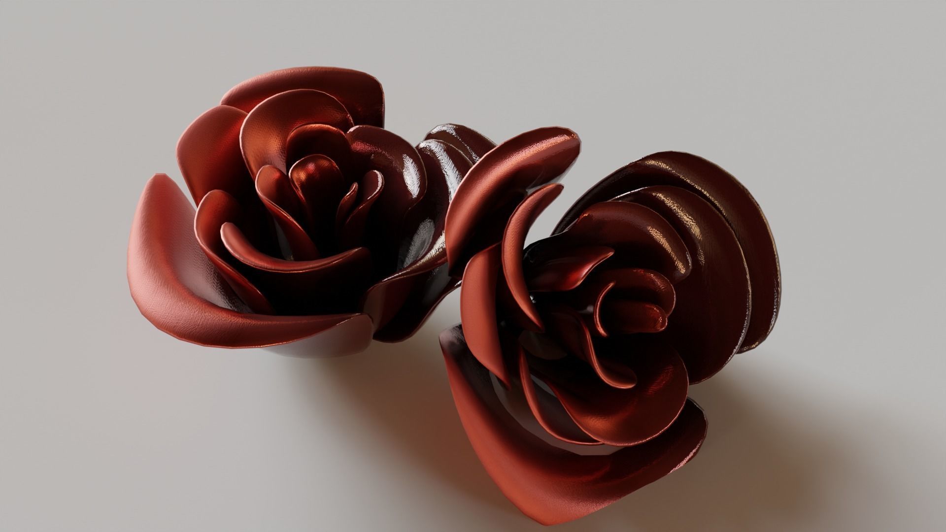 Flower Model V2 Low-poly 3D model_1