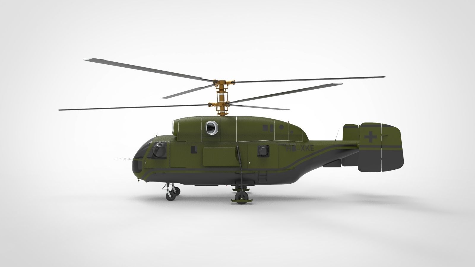 Kamov Ka-32 3D model_1