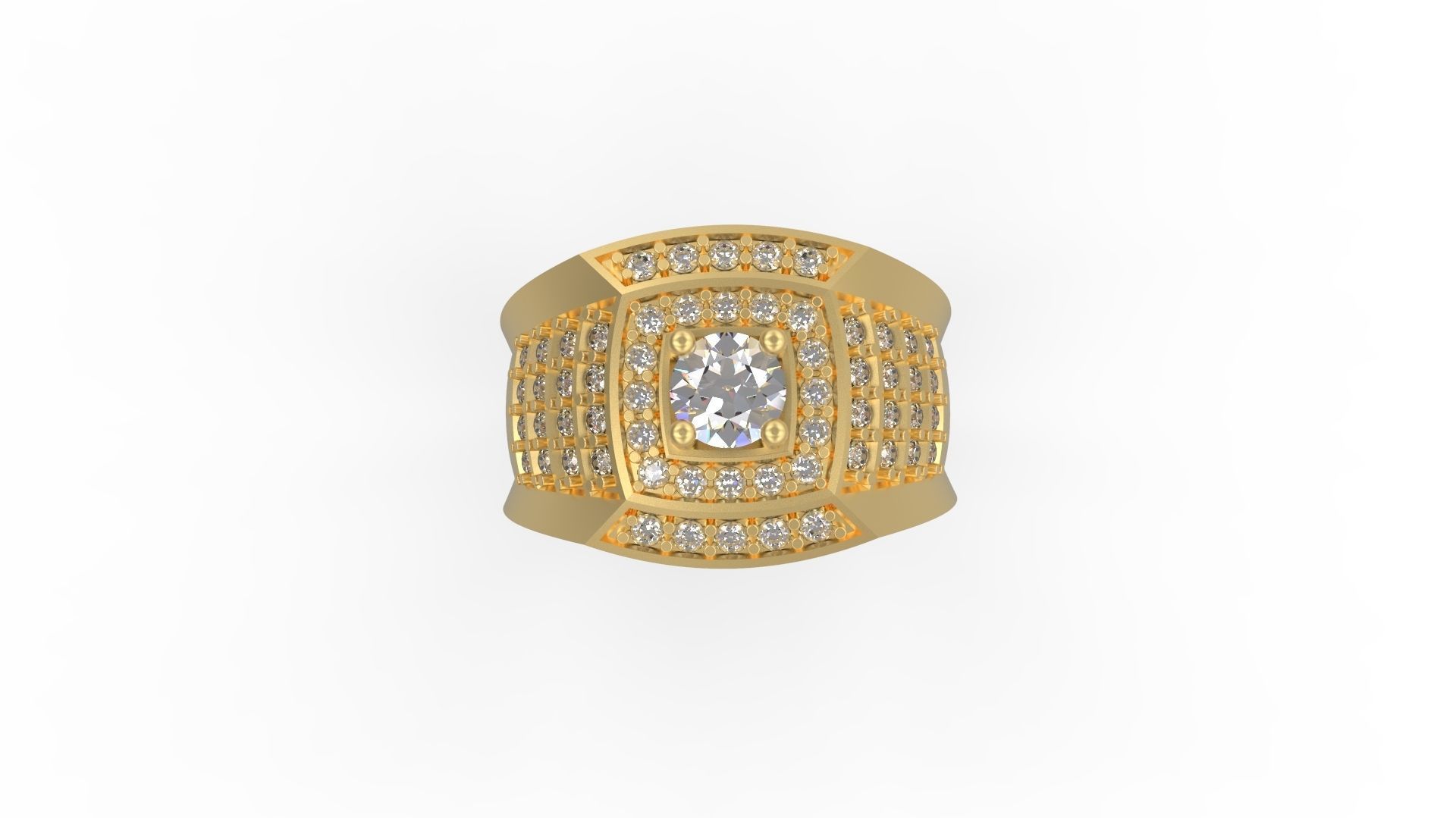 Men Ring 244 3D print model_5