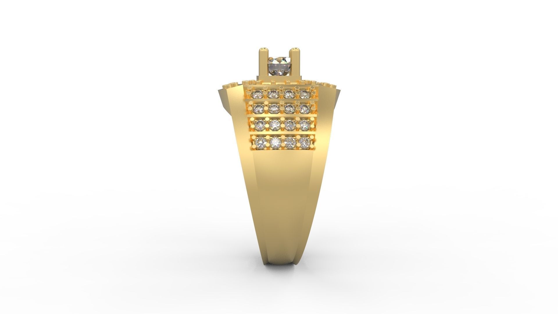 Men Ring 244 3D print model_2