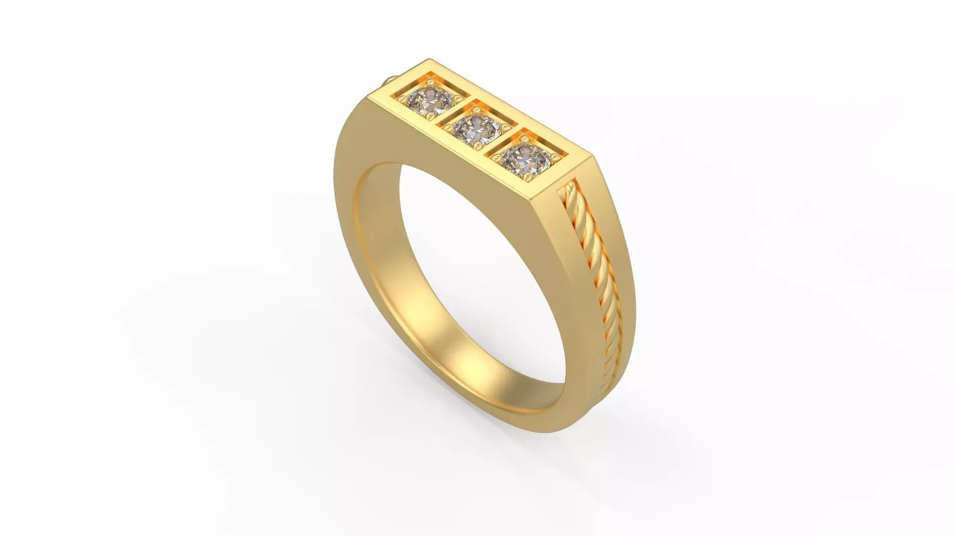 Men Ring 212 3D print model