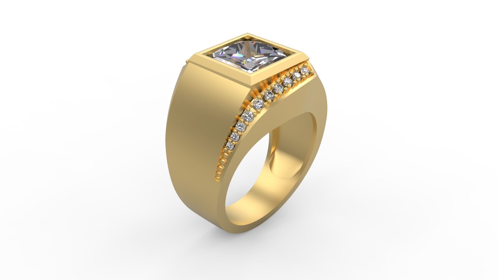 Men Ring 226 3D print model_1