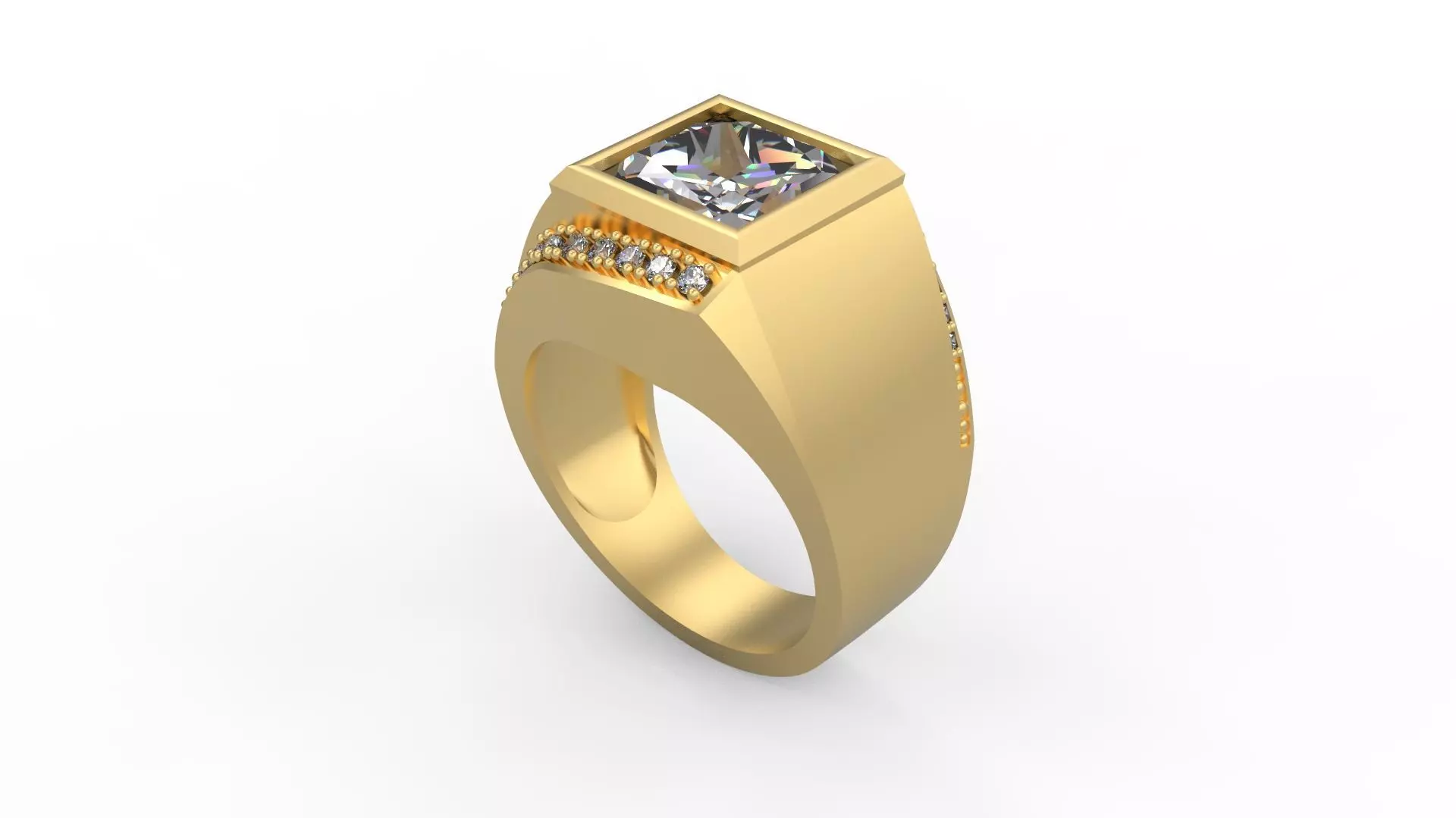 Men Ring 226 3D print model_0