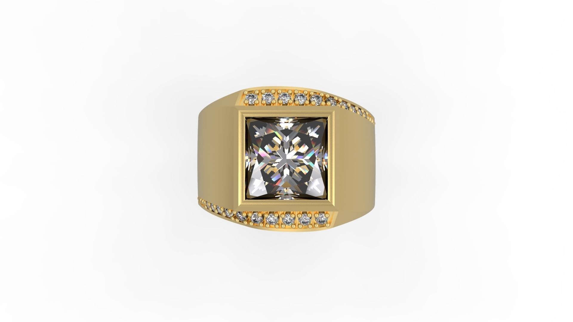 Men Ring 226 3D print model_5