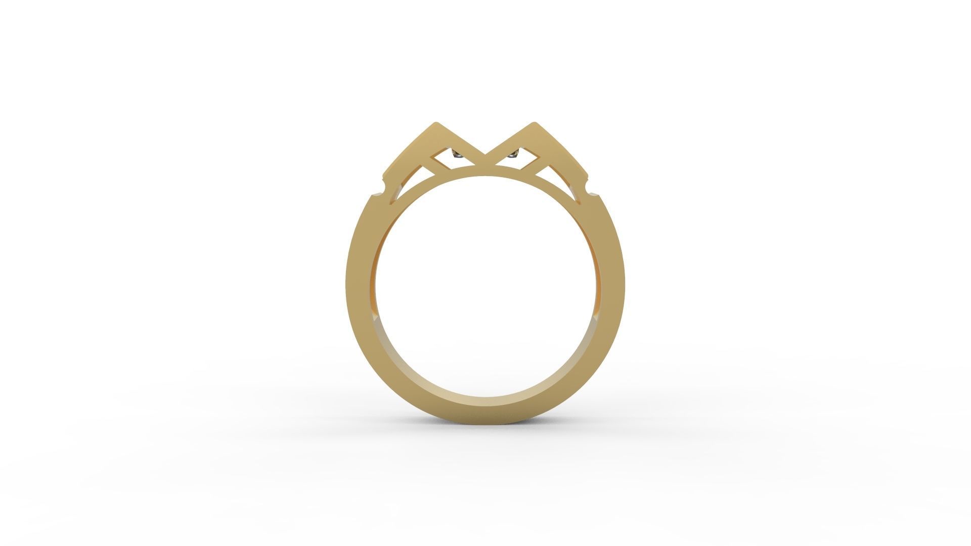 Men Ring 225 3D print model_1