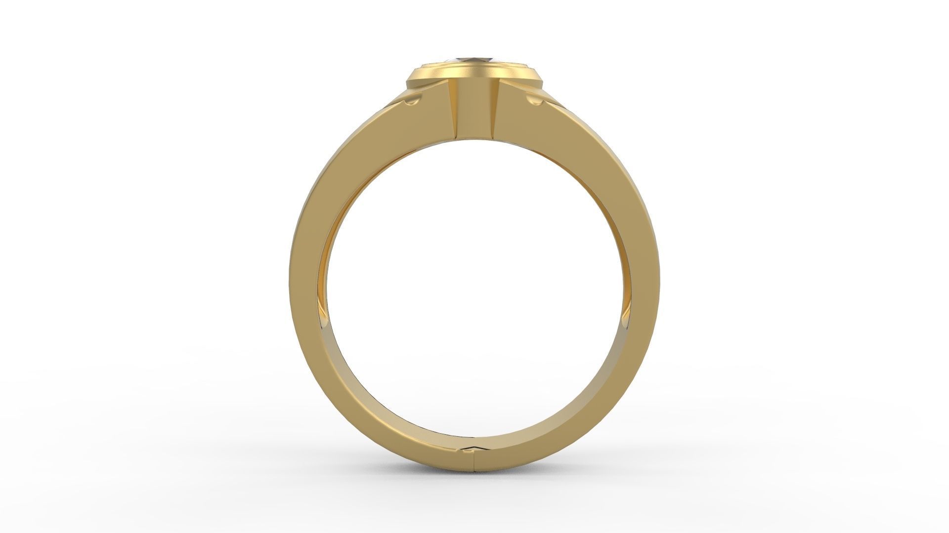 Men Ring 223 3D print model_2
