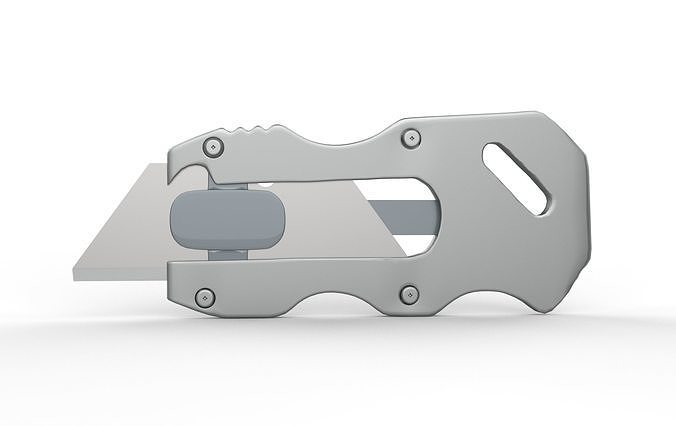 unity knife Low-poly 3D model