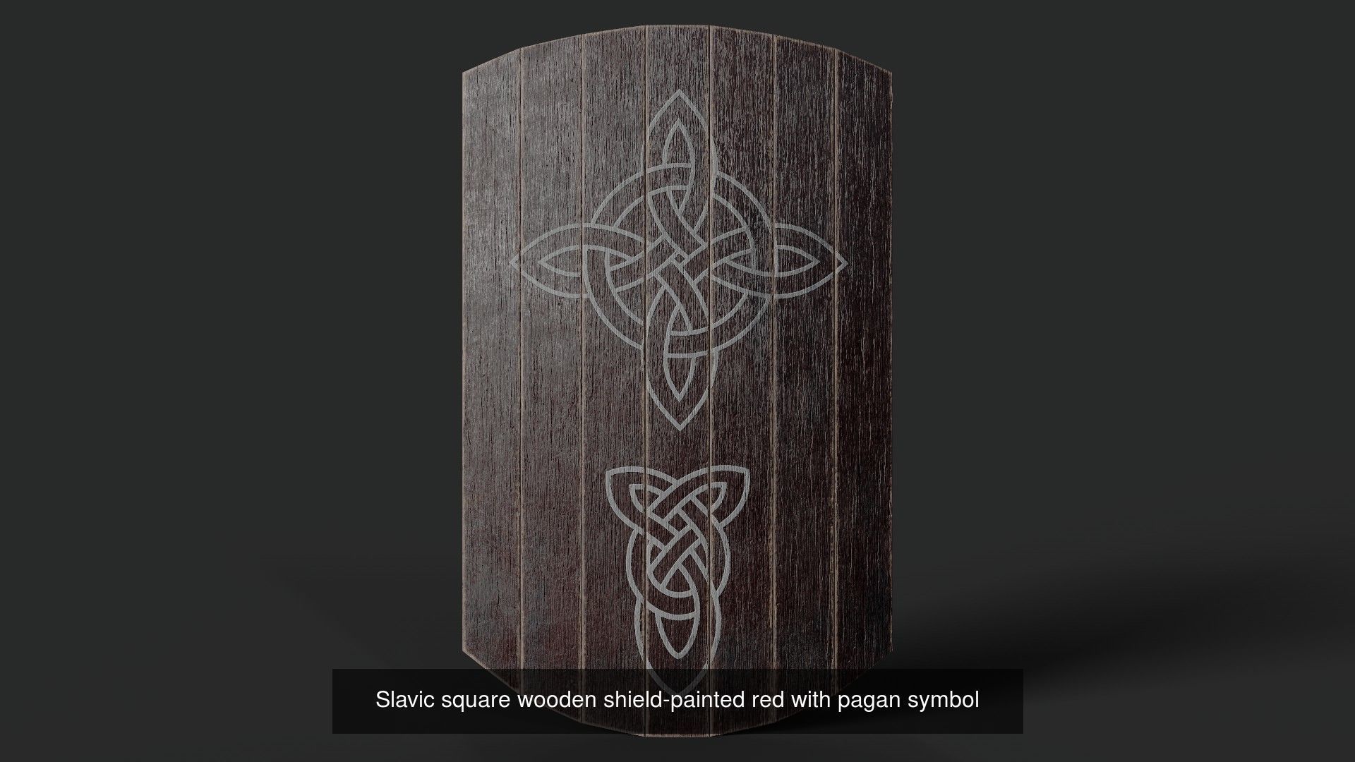 Slavic square shields 40 pieces 3D Model Collection_33