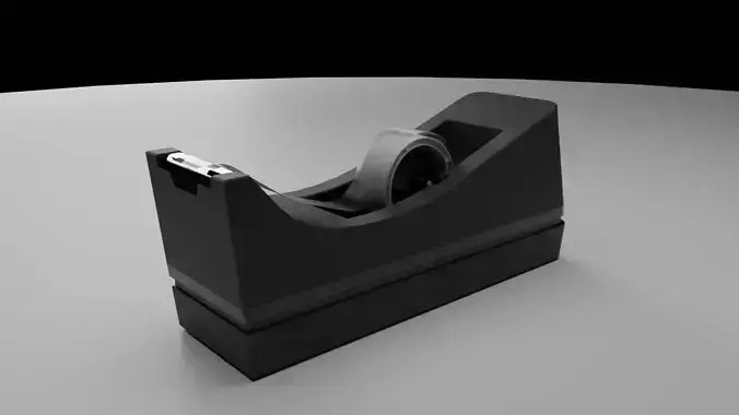 Scotch Tape 3D Model