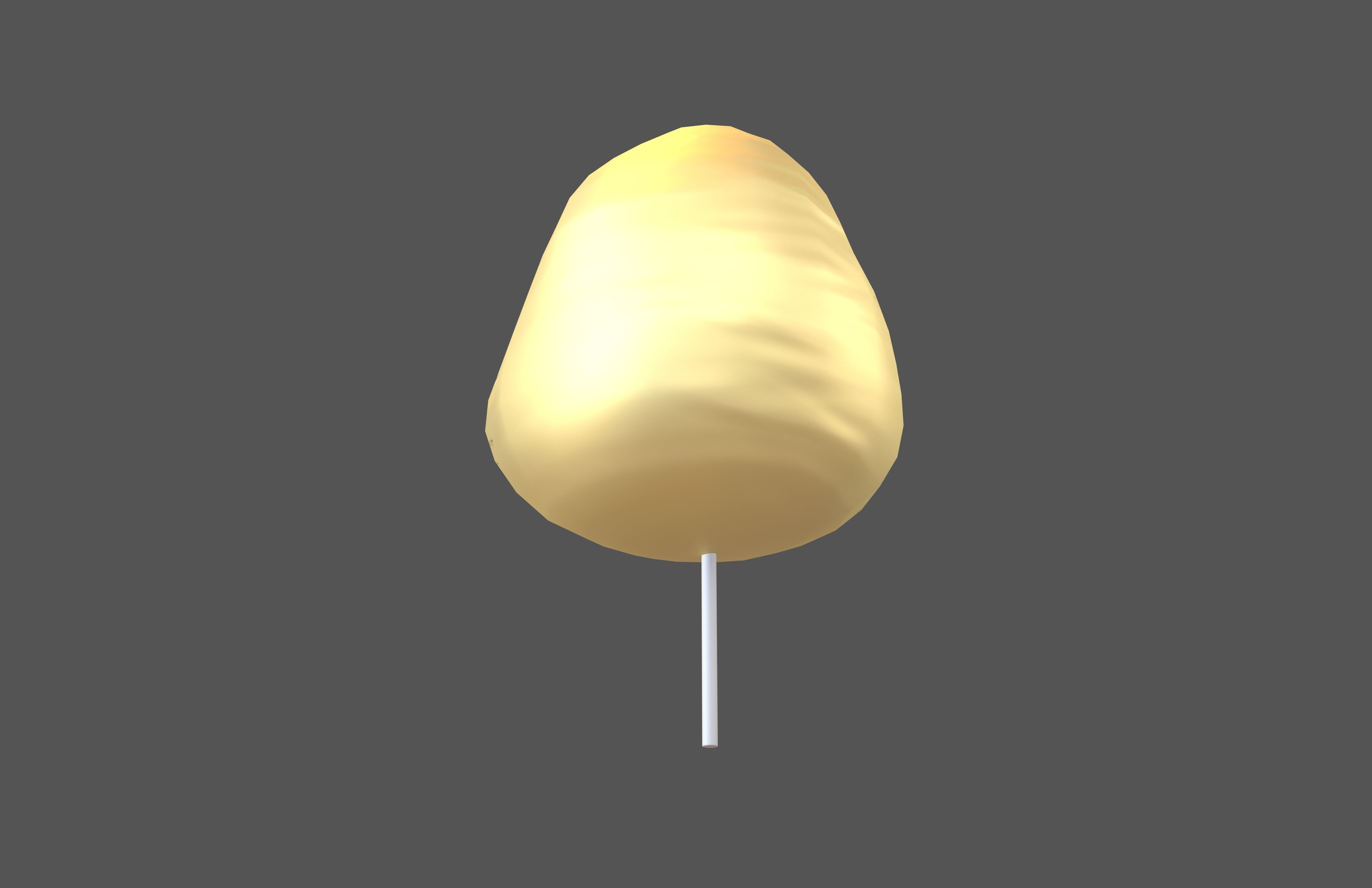 Cotton Candy V1 010 Low-poly 3D model_3